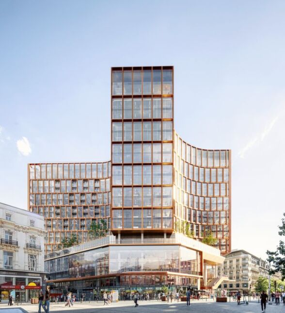 facade immeuble OXY